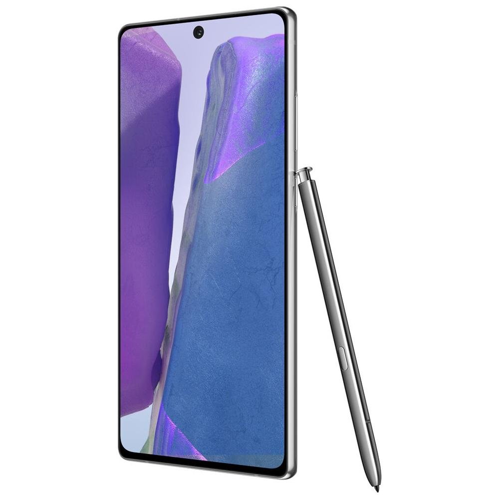 Smartphone Samsung Galaxy Note20, 5G, 256GB, 64MP, Tela 6.7´, Mystic Gray - SM-N981BZASZTO Smartphone Samsung Galaxy Note20, 5G, 256GB, 64MP, Tela 6.7´, Mystic Gray - SM-N981BZASZTO