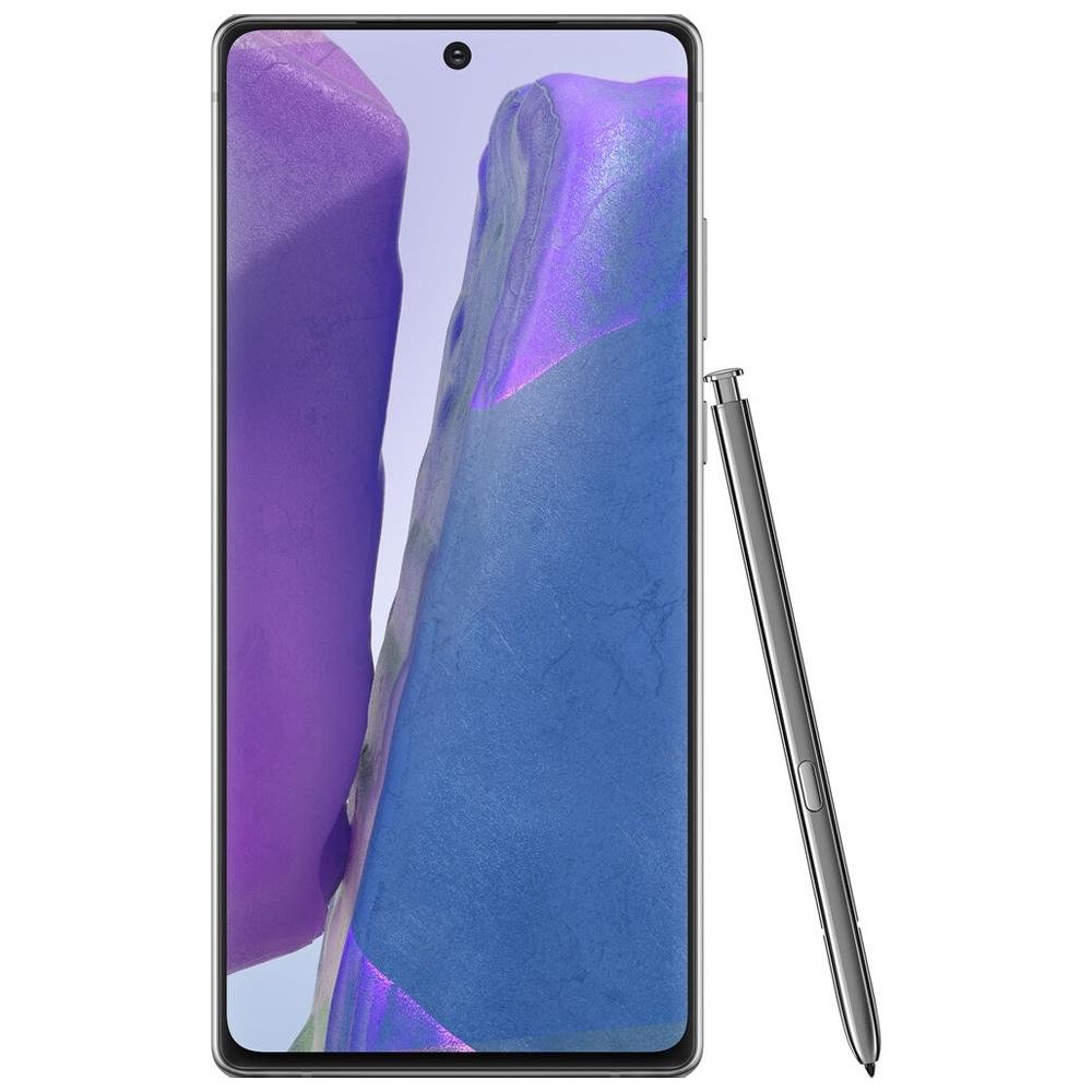 Smartphone Samsung Galaxy Note20, 5G, 256GB, 64MP, Tela 6.7´, Mystic Gray - SM-N981BZASZTO Smartphone Samsung Galaxy Note20, 5G, 256GB, 64MP, Tela 6.7´, Mystic Gray - SM-N981BZASZTO