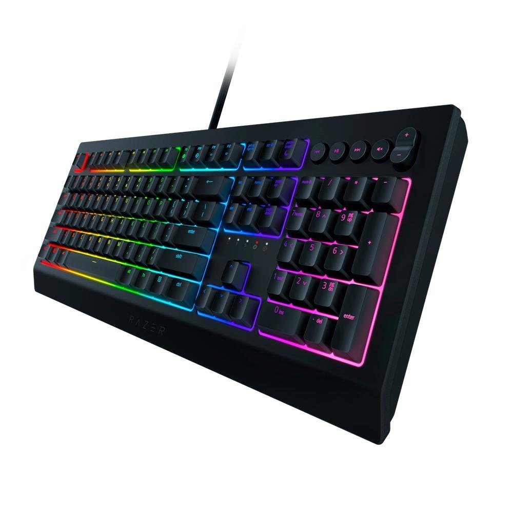 Imagem 2 de 5 do produto Teclado Gamer Razer Cynosa V2, Chroma, Membrane Switch, US - RZ03-03400200-R3U1