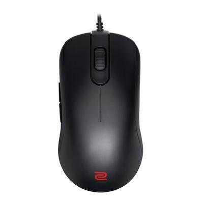 Mouse Gamer Zowie FK1 + -B tem o design de perfil baixo oferece melhor controle para usuários.