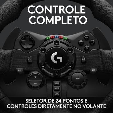 Volante Logitech G923 para PS5, PS4 e PC com Force Feedback