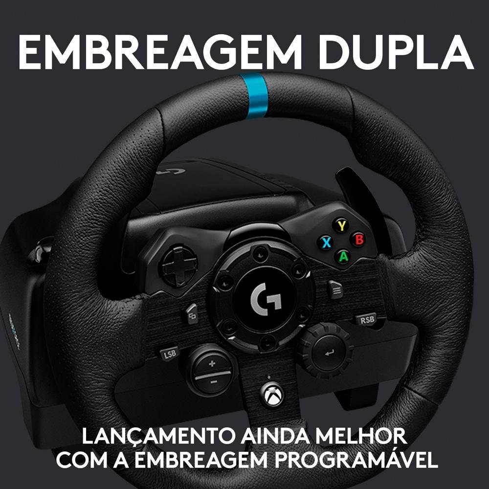 Volante Logitech G923 para Xbox Series X|S, Xbox One e PC com TRUEFORCE, Pedais Responsivos, Launch Control - 941-000157 - view 4