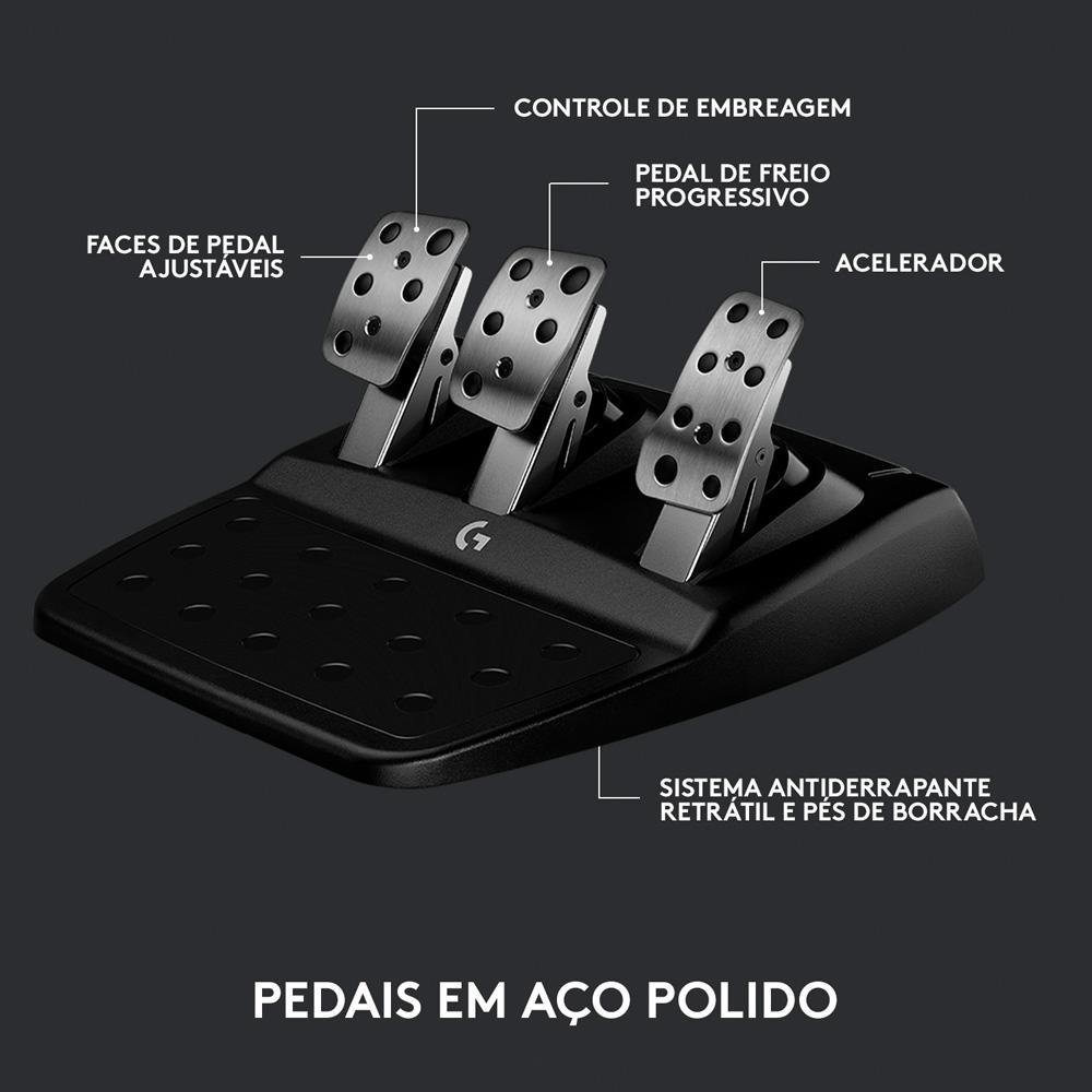 Volante Logitech G923 para Xbox Series X|S, Xbox One e PC com TRUEFORCE, Pedais Responsivos, Launch Control - 941-000157 - view 7