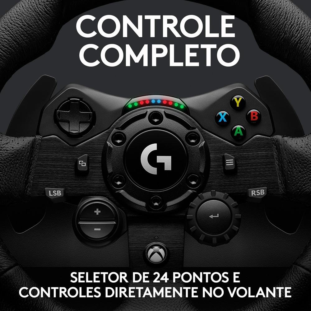 Volante Logitech G923 para Xbox Series X|S, Xbox One e PC com TRUEFORCE, Pedais Responsivos, Launch Control - 941-000157 - view 5
