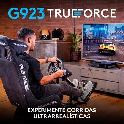 Volante Logitech G923, Pedais E Câmbio P/ Xbox