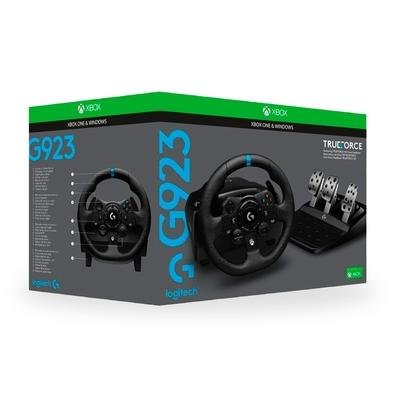 Volante + Pedal Logitech G923 Xbox Serie/one/pc Novo A Vista