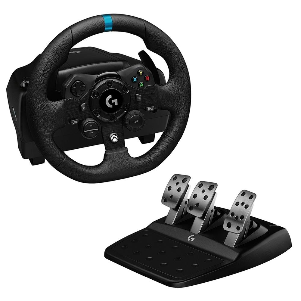 Volante Logitech Driving Force G920 KaBuM