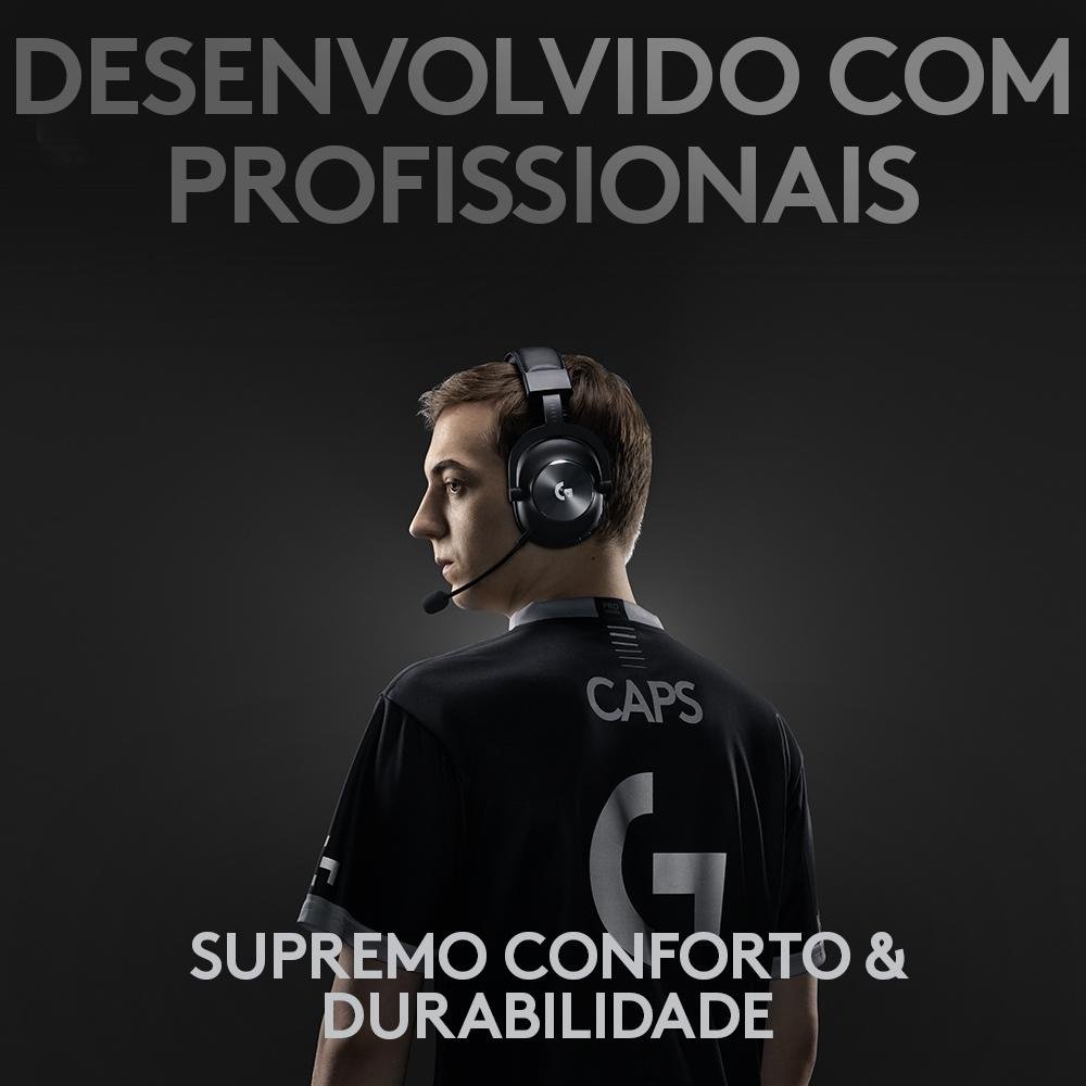 Headset Gamer Sem Fio ( Balão.info) PRO X Wireless ( Balão.info) 7.1 Dolby Surround, Blue VOICE, Drivers PRO-G 50 mm - 981-( Balão.info - foto 2