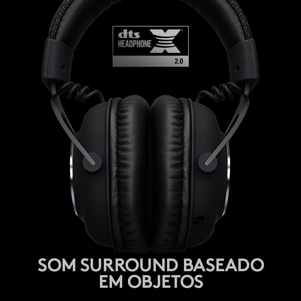 Headset Gamer Sem Fio ( Balão.info) PRO X Wireless ( Balão.info) 7.1 Dolby Surround, Blue VOICE, Drivers PRO-G 50 mm - 981-( Balão.info - foto 8
