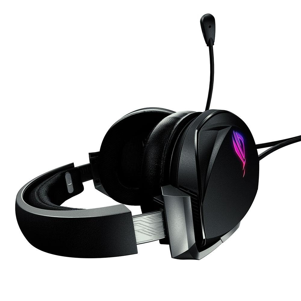 ASUS ROG THETA 7.1 ゲーミングヘッドセット 本体 Headset Gamer ASUS ROG Theta 7.1, RGB, 7.1 Som Surrond, Drivers