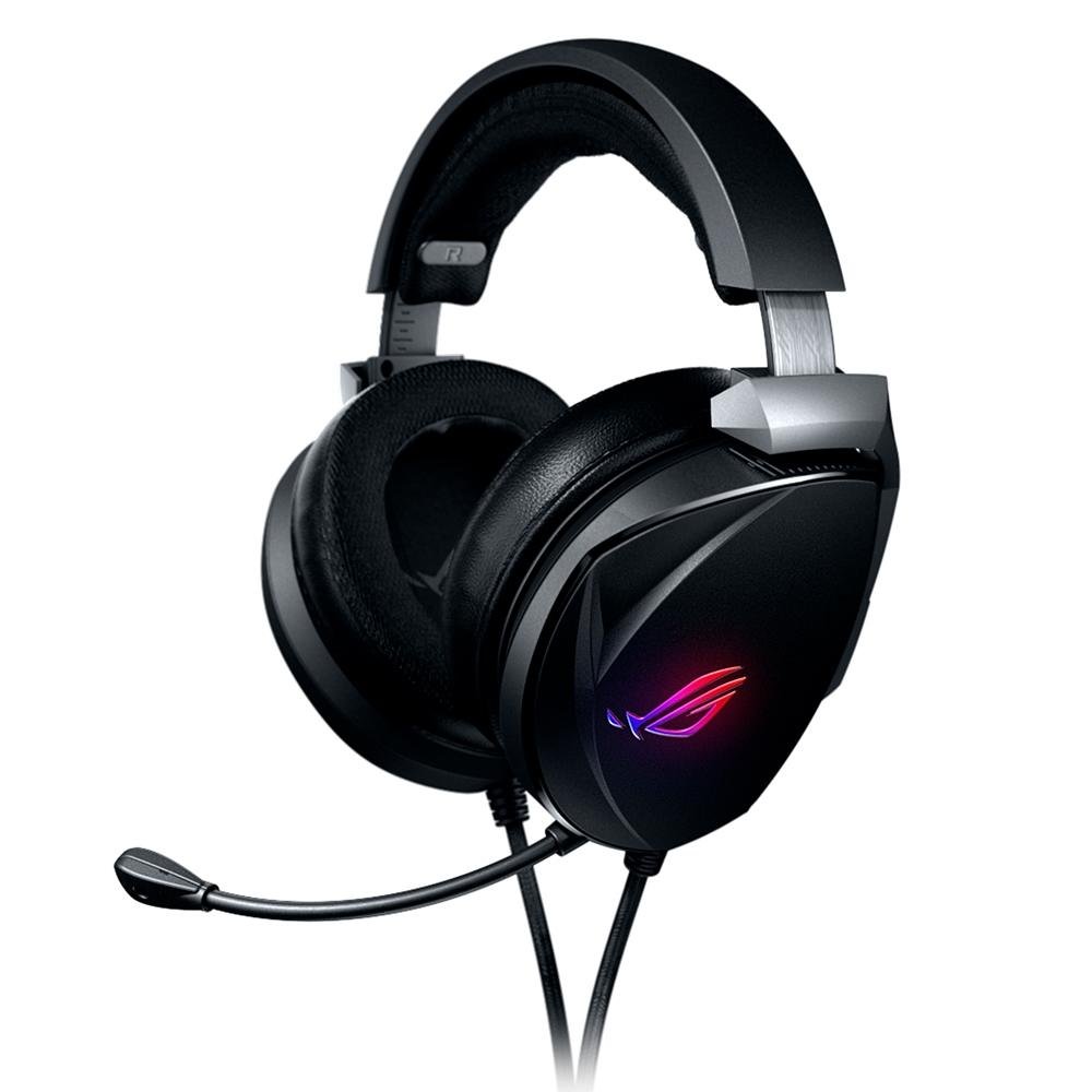 ASUS ROG THETA 7.1 有線ヘッドホン ブラック Headset Gamer ASUS ROG Theta 7.1, RGB, 7.1 Som Surrond, Drivers