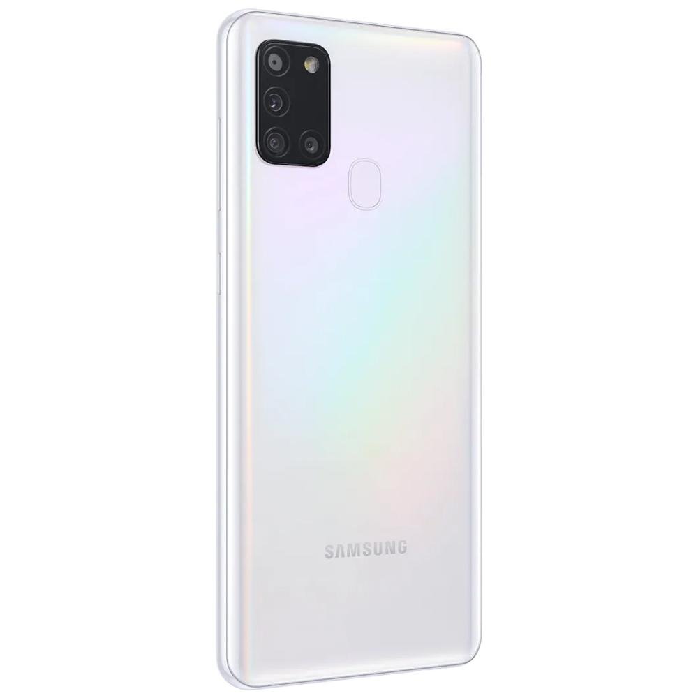 Smartphone Samsung Galaxy A21s, 64GB, 48MP, Tela 6.5´, Branco - SM