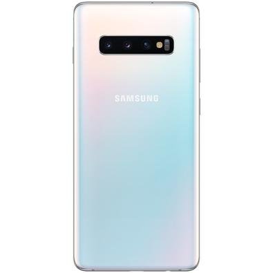 Smartphone Samsung Galaxy S10+, 128GB, 16MP, Tela 6.4´, Branco +
