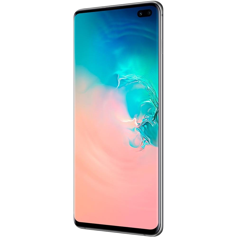 Smartphone Samsung Galaxy S10+, 128GB, 16MP, Tela 6.4´, Branco +