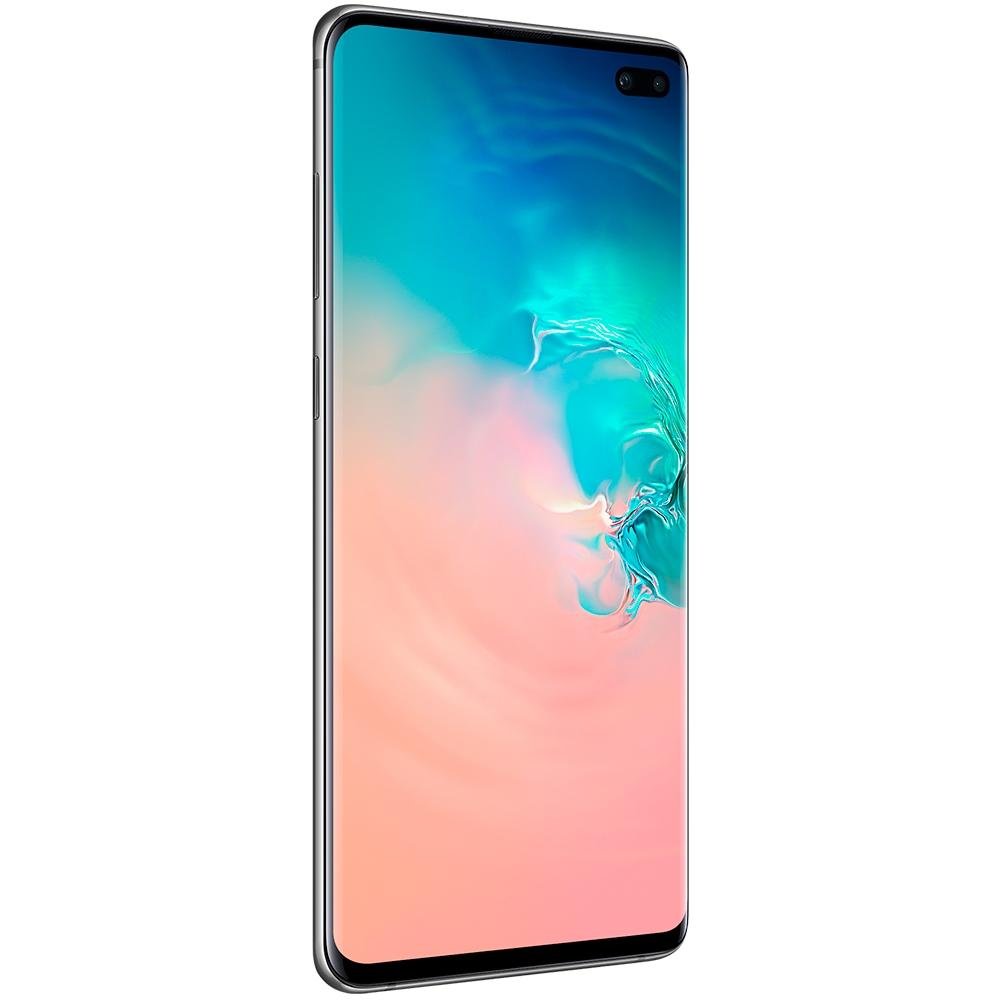 Smartphone Samsung Galaxy S10+, 128GB, 16MP, Tela 6.4´, Branco +