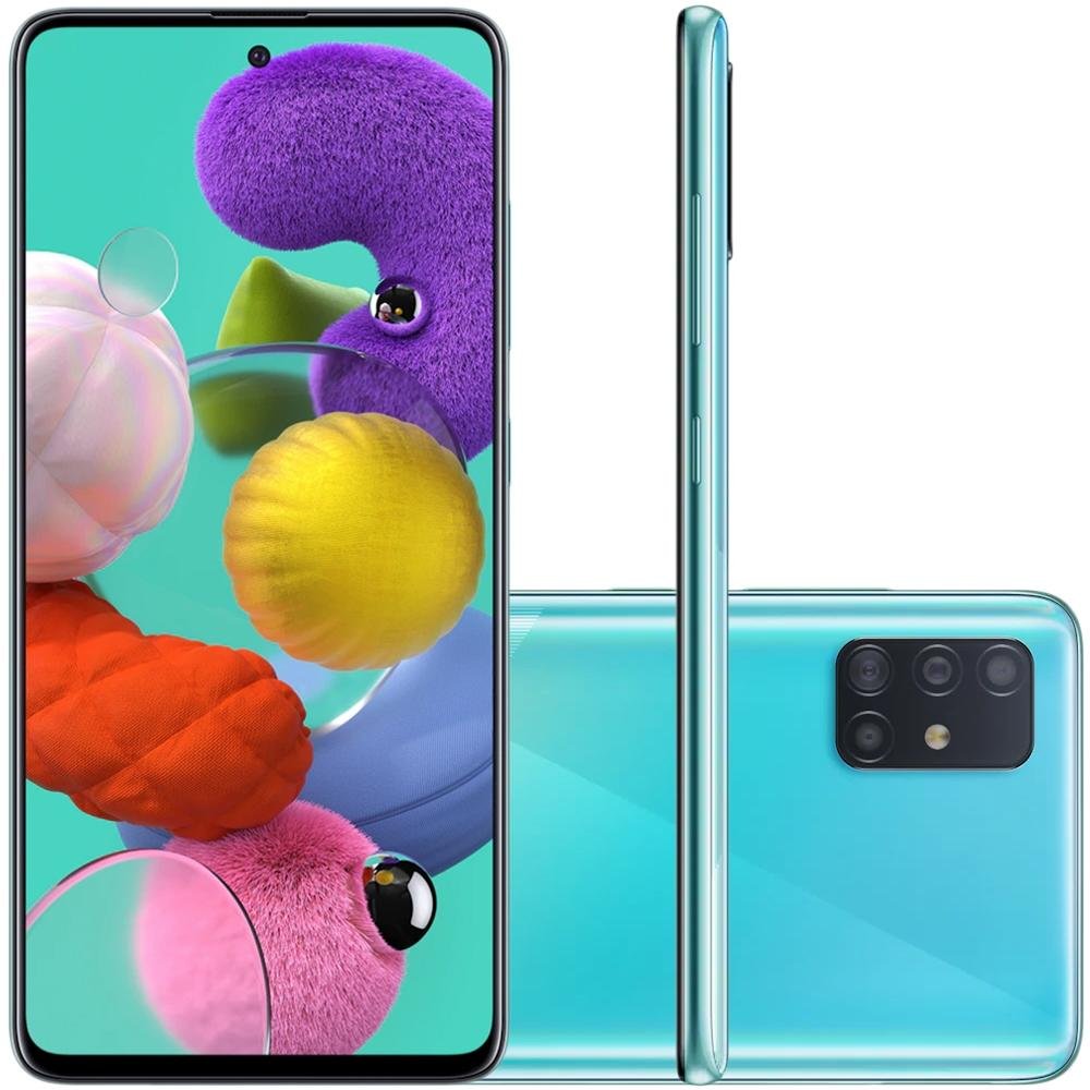 Smartphone Samsung Galaxy A51, 128GB, 48MP, Tela 6.5´, Azul - SM