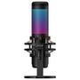 Microfone Gamer HyperX QuadCast S Podcast, Antivibração, LED RGB, USB, Compatível com PC, PS4 e Mac, Preto - 4P5P7AA
