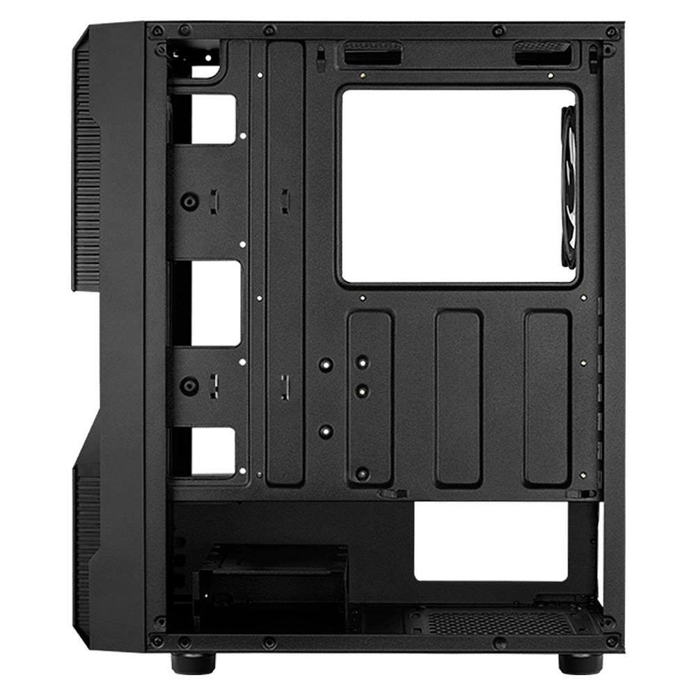 Imagem 6 de 9 do produto Gabinete Gamer Aerocool Menace Saturn FRGB, Mid Tower, RGB, com FAN, Lateral em Vidro - 70616