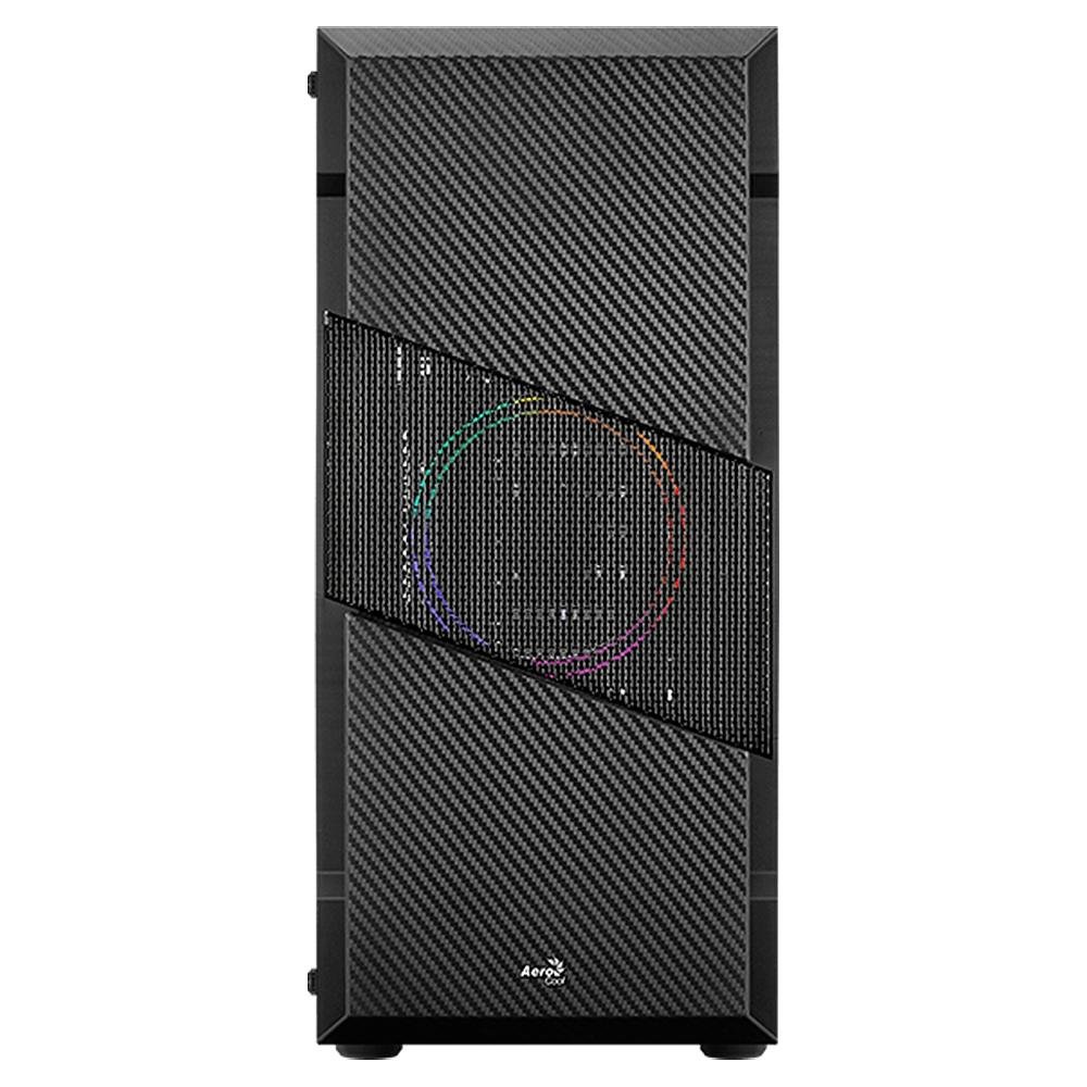 Imagem 5 de 9 do produto Gabinete Gamer Aerocool Menace Saturn FRGB, Mid Tower, RGB, com FAN, Lateral em Vidro - 70616