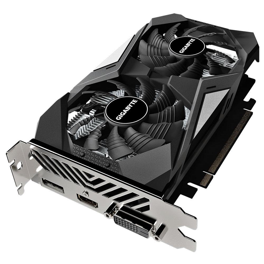 Imagem 4 de 7 do produto Placa de Vídeo Gigabyte NVIDIA GeForce GTX 1650 D6 WINDFORCE OC, 4G, GDDR6, Rev. 2.0 - GV-N1656WF2OC-4GD