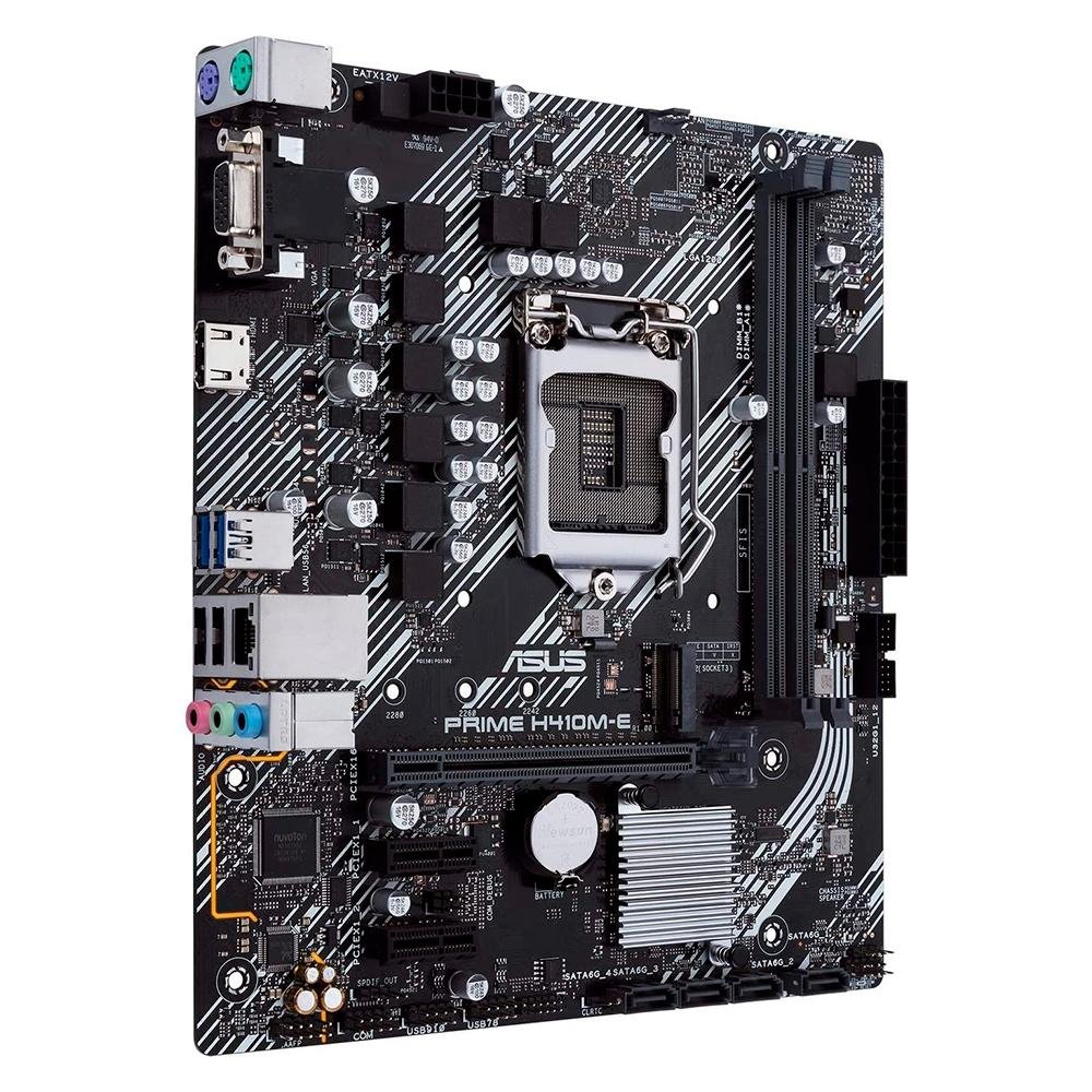 マザーボード ASUS PRIME H410M-A Intel Core i5-10400F Placa-mãe mATX Intel H410 LGA 1200 | KaBuM!