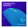 Mouse Gamer Sem Fio Logitech G305 LIGHTSPEED com 6 Botões Programáveis e Até 12.000 DPI, Azul - 910-006013