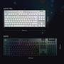 Teclado Mecânico Gamer Sem Fio Logitech G915 TKL RGB LIGHTSYNC, USB ou Bluetooth, Ultrafino, Switch GL Tactile, Branco - 920-009660