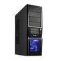 Gabinete CaseMall ATX Preto c- Led Frontal Azul KM-6988-Blue
