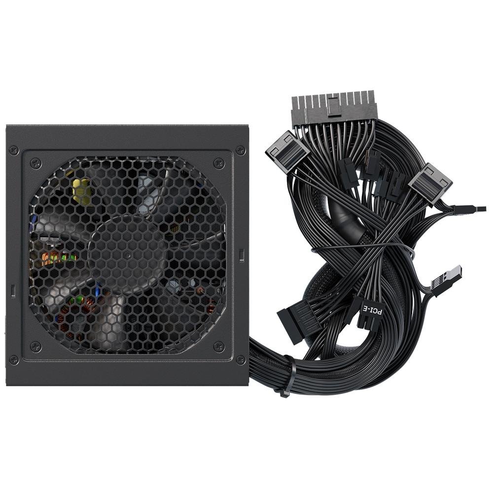 Imagem 4 de 6 do produto Fonte Seasonic, 600W, 80 Plus White, 220V - A12 SSR-600RA