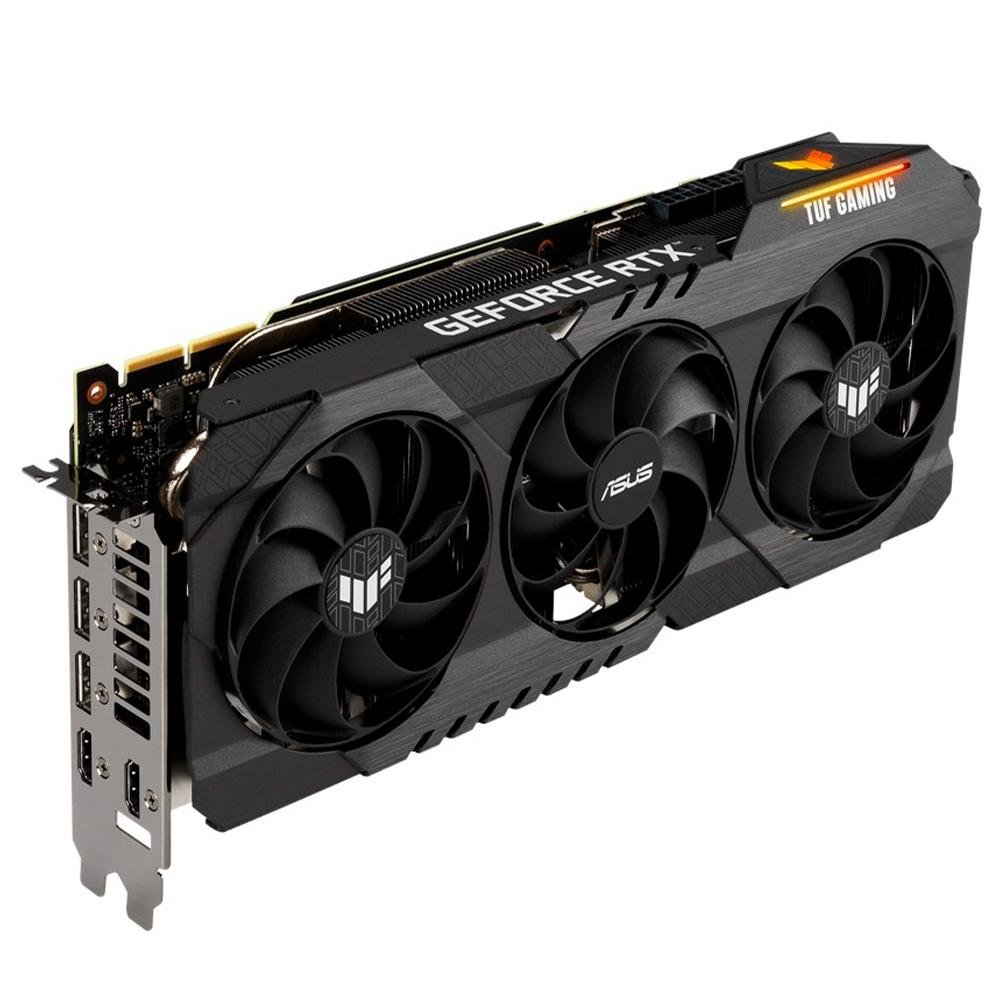 Placa de Vídeo RTX 3090 Asus NVIDIA TUF, 24GB, GDDR6X - TUF-RTX3090-O24G-GAMING Placa de Vídeo RTX 3090 Asus NVIDIA TUF, 24GB, GDDR6X - TUF-RTX3090-O24G-GAMING