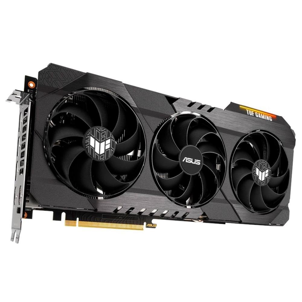 Placa de Vídeo RTX 3090 Asus NVIDIA TUF, 24GB, GDDR6X - TUF-RTX3090-O24G-GAMING Placa de Vídeo RTX 3090 Asus NVIDIA TUF, 24GB, GDDR6X - TUF-RTX3090-O24G-GAMING