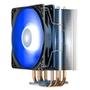 Air Cooler DeepCool Gammaxx 400 V2, LED Azul, 120mm, Branco - DP-MCH4-GMX400V2-BL