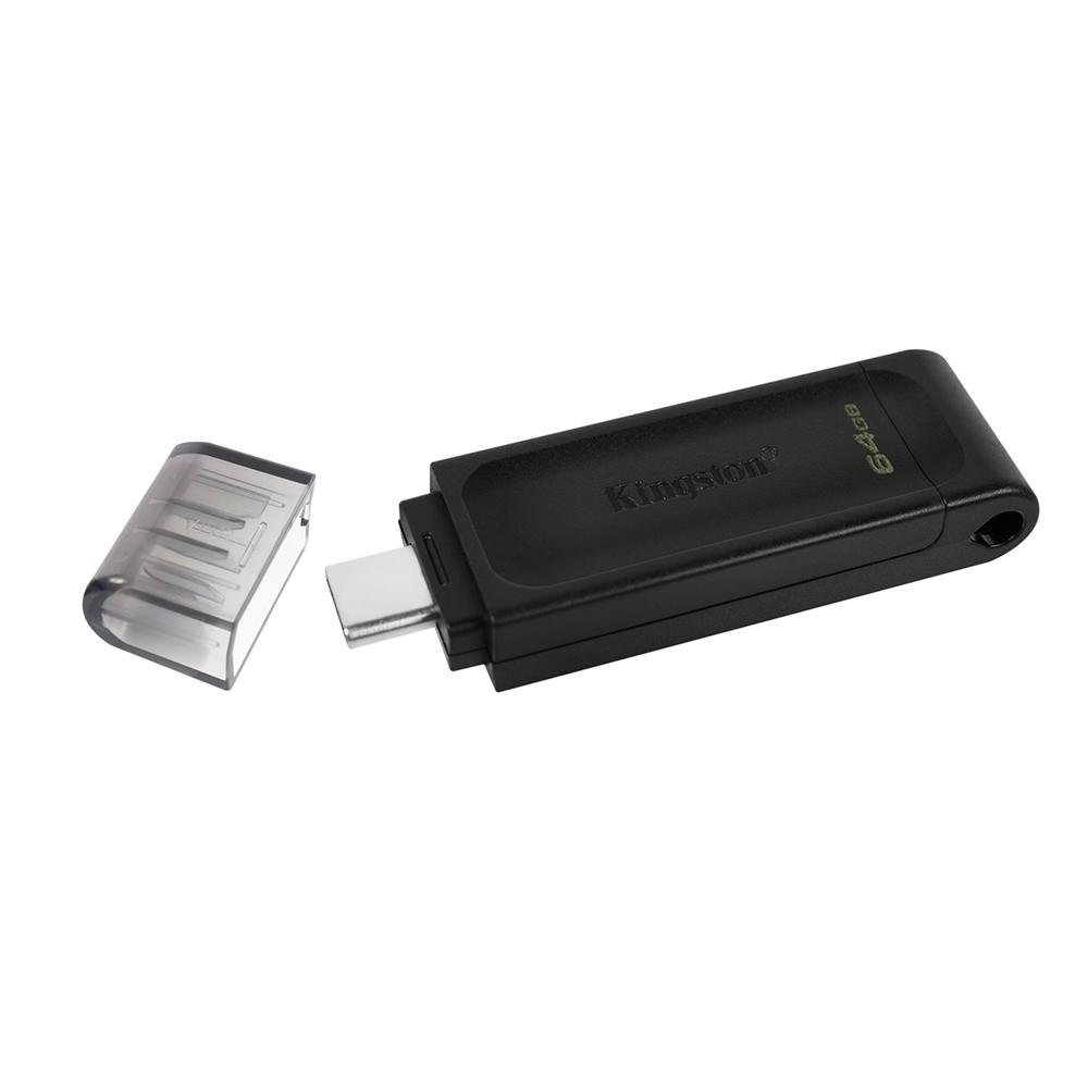 Pen Drive 64GB ( Balão.info) DataTravaler 70, USB-C 3.2, Preto - DT70/64GB - foto 2