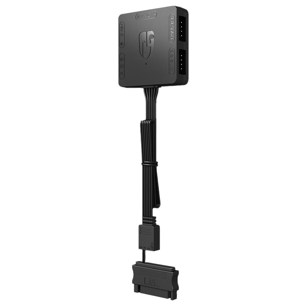 Imagem 4 de 4 do produto Conversor RGB Deepcool 5V para 12 V - DP-FRGB-CHUB5 - 12V