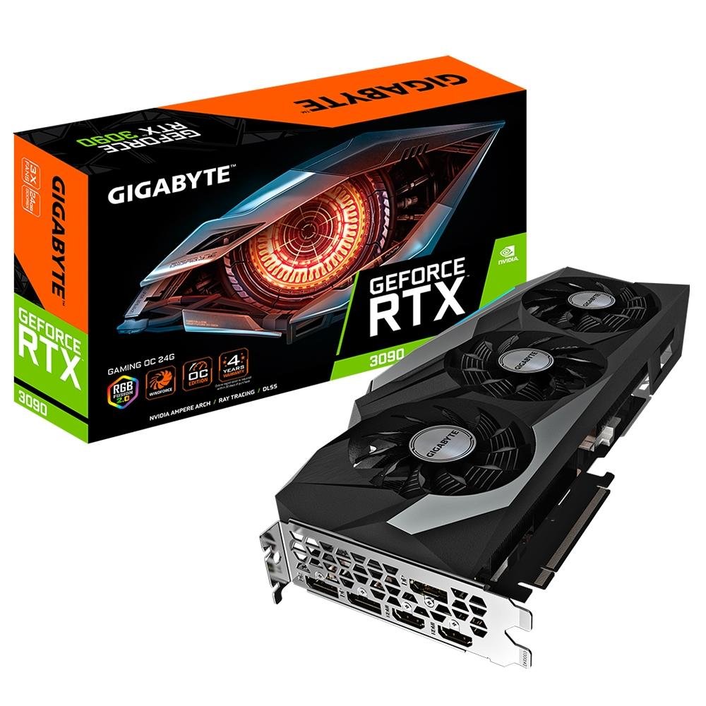 Placa de vídeo Gigabyte GeForce RTX 3090 | KaBuM!