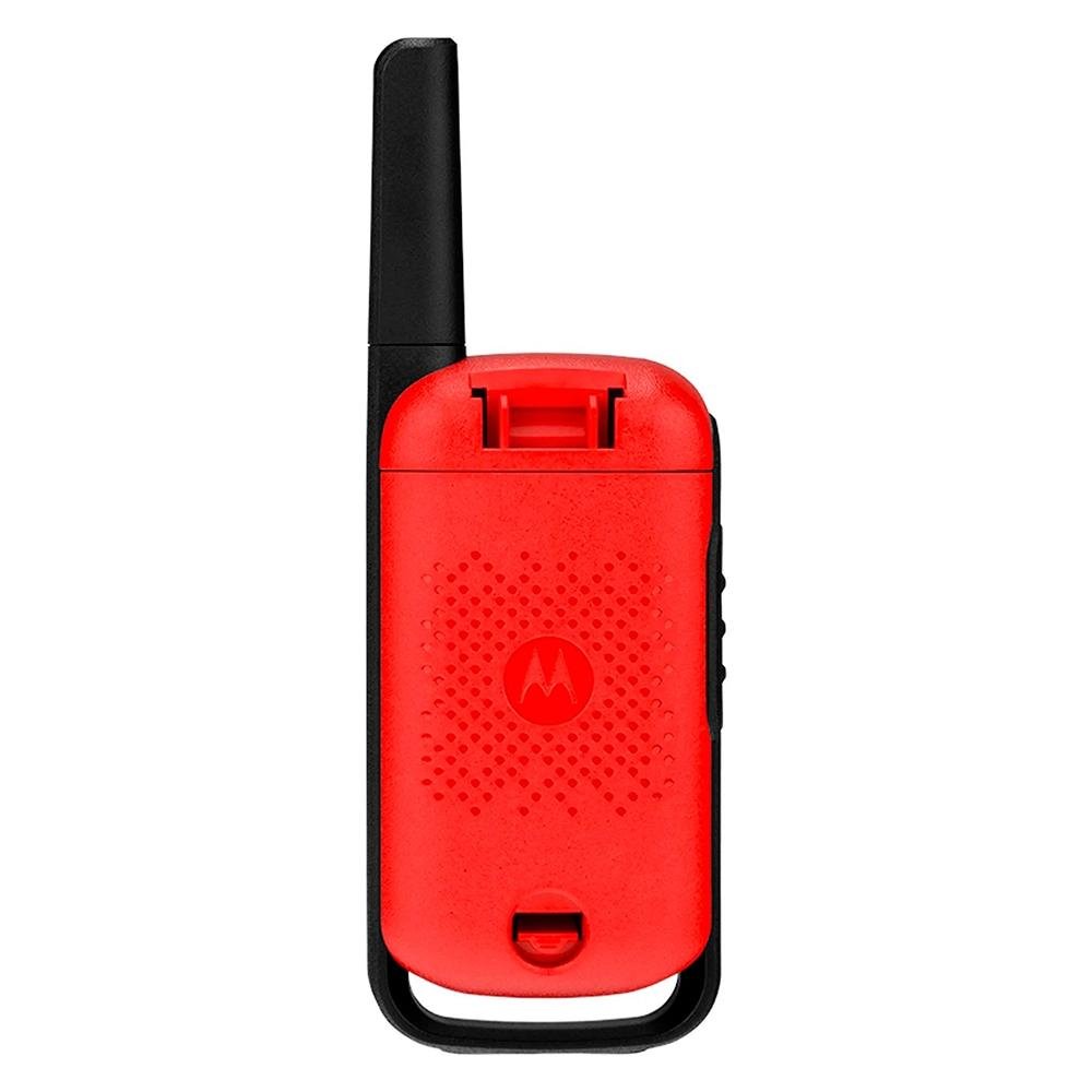 Imagem 3 de 10 do produto Rádio Comunicador Motorola Talkabout  T110BR, 26 Canais, 25KM, Vermelho - 71669
