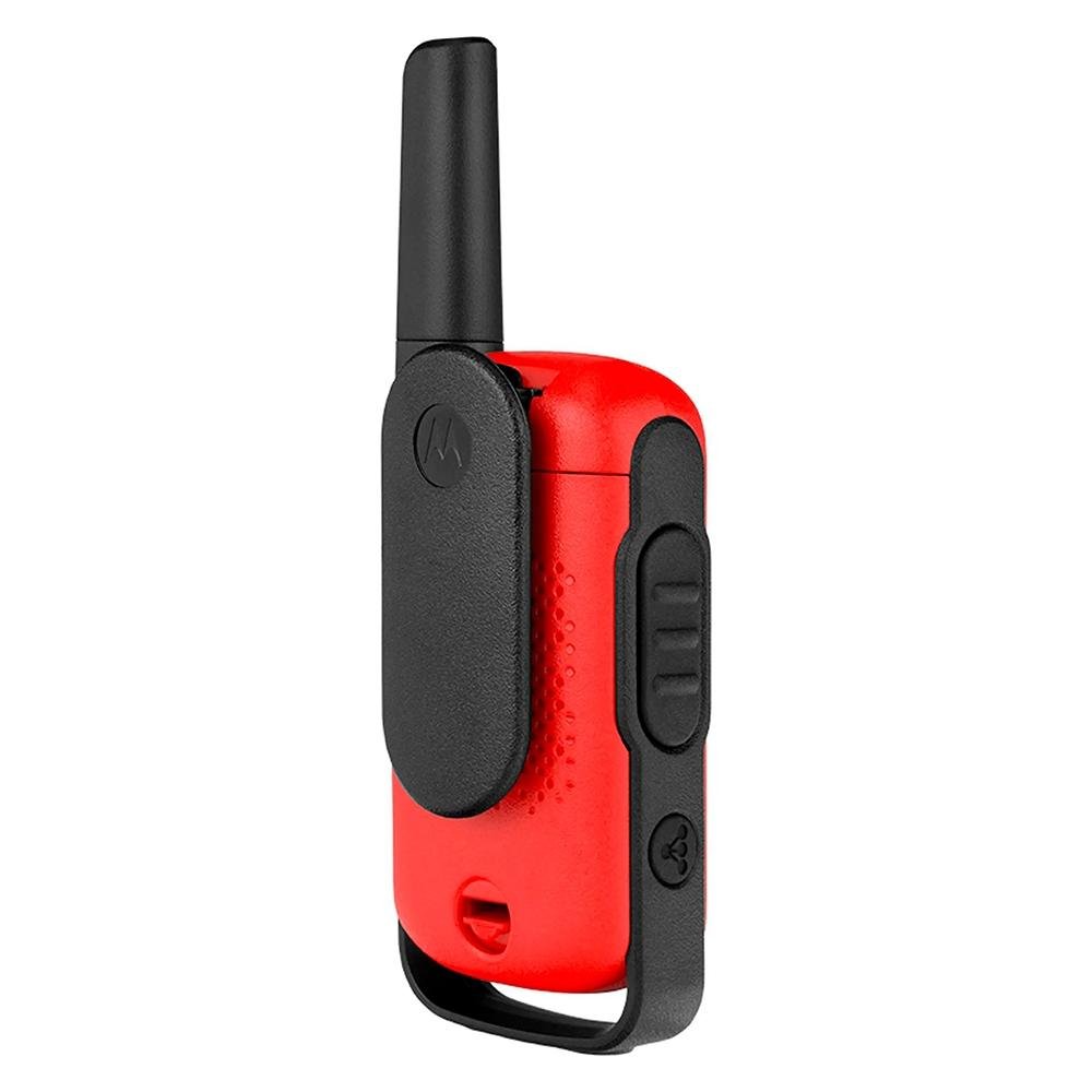 Rádio Comunicador Motorola Talkabout T110BR, 26 Canais, 25KM, Vermelho - ( Balão.info - foto 8