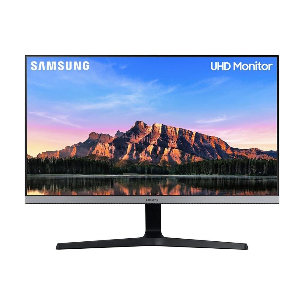 Monitor Profissional Samsung 28" 4K UHD, IPS, DisplayPort e HDMI, HDR 10, 98% DCI-P3, VESA, Preto - LU28R550UQLMZD Monitor Profissional Samsung 28" 4K UHD, IPS, DisplayPort e HDMI, HDR 10, 98% DCI-P3, VESA, Preto - LU28R550UQLMZD