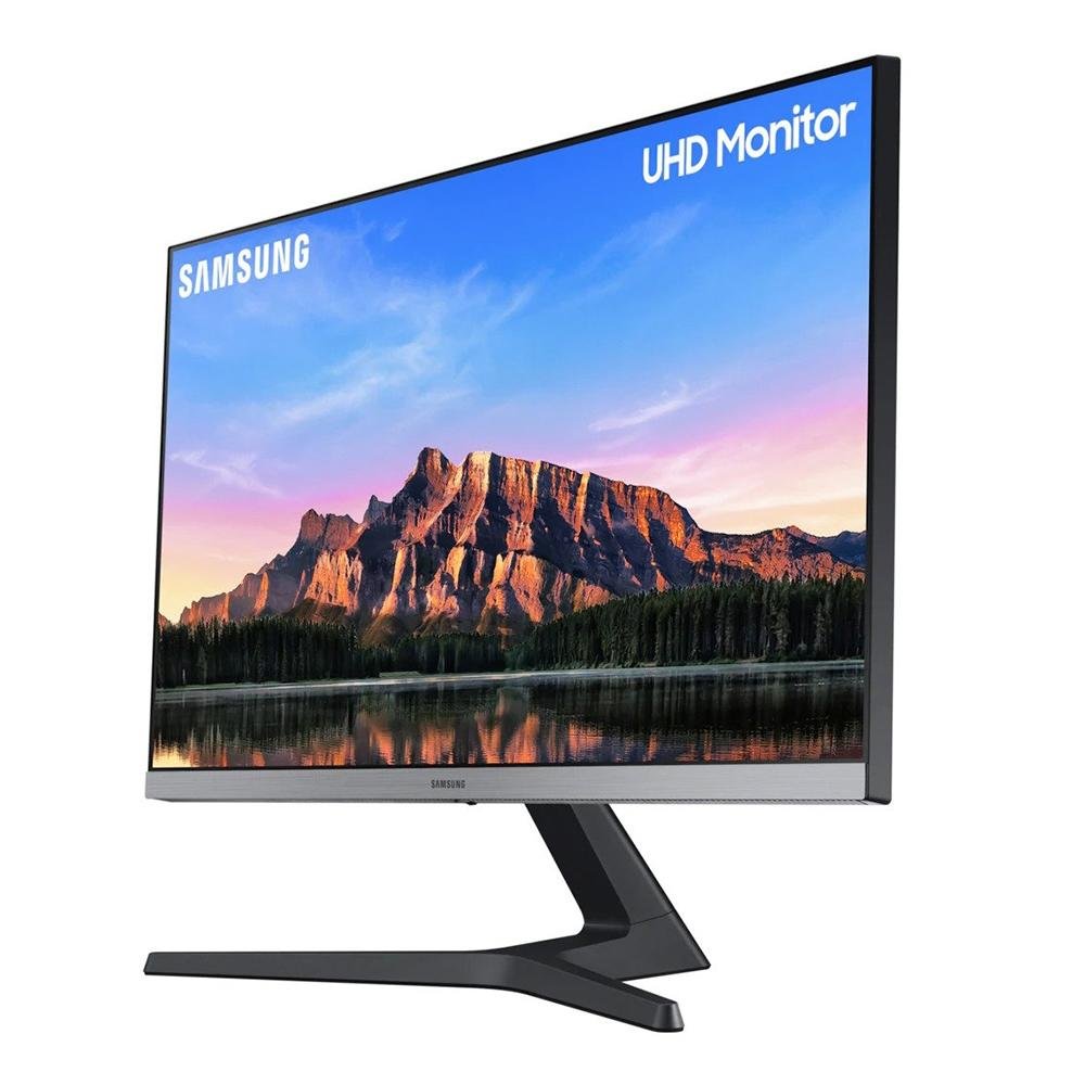 Monitor Profissional Samsung 28" 4K UHD, IPS, DisplayPort e HDMI, HDR 10, 98% DCI-P3, VESA, Preto - LU28R550UQLMZD Monitor Profissional Samsung 28" 4K UHD, IPS, DisplayPort e HDMI, HDR 10, 98% DCI-P3, VESA, Preto - LU28R550UQLMZD