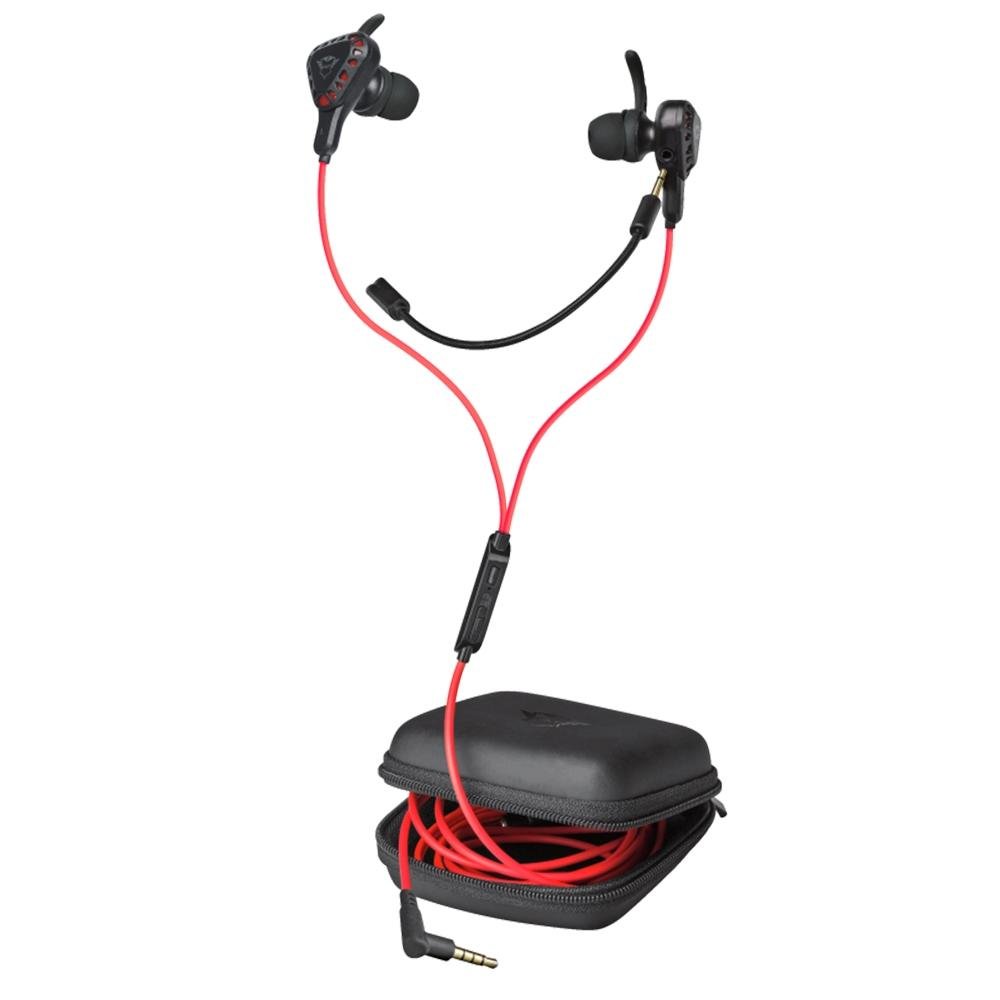Fone de Ouvido Gamer Intra Auricular GXTrust GXT 408 Cobra Multiplataform Gaming Earphones, com Microfone - 23029 - view 2