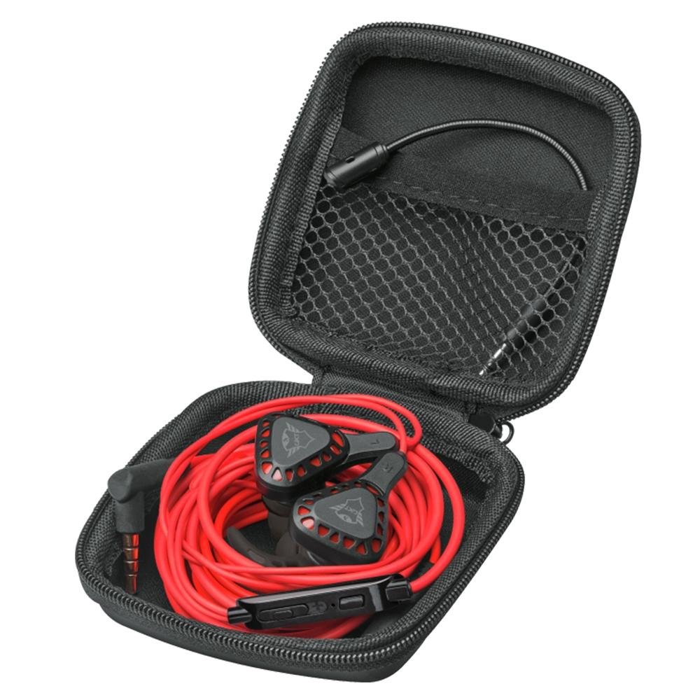 Fone de Ouvido Gamer Intra Auricular GXTrust GXT 408 Cobra Multiplataform Gaming Earphones, com Microfone - 23029 - view 4