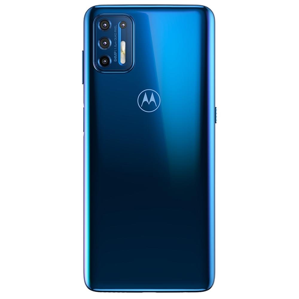 Smartphone Motorola Moto G9 Plus, 128GB, 64MP, Tela 6.8', Azul