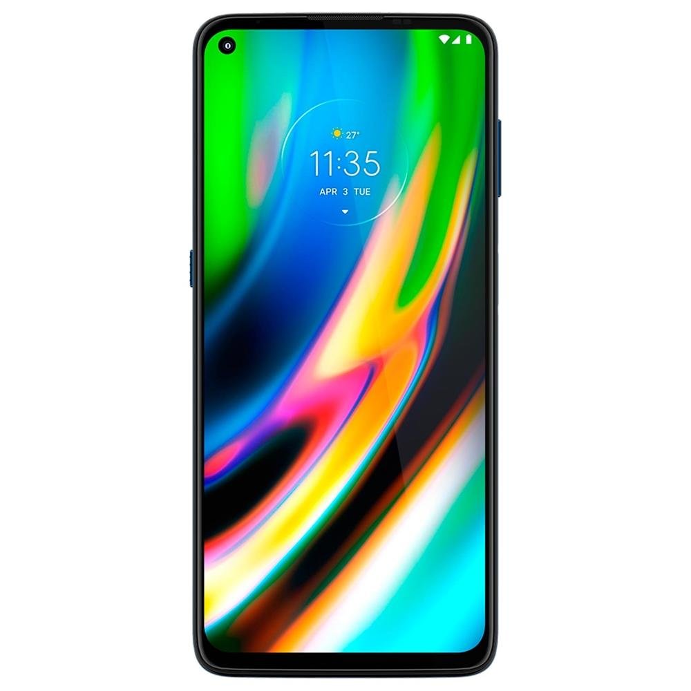 motorola moto g 9 128GB 未開封 Smartphone Motorola Moto G9 Plus, 128GB, 64MP, Tela 6.8', Azul