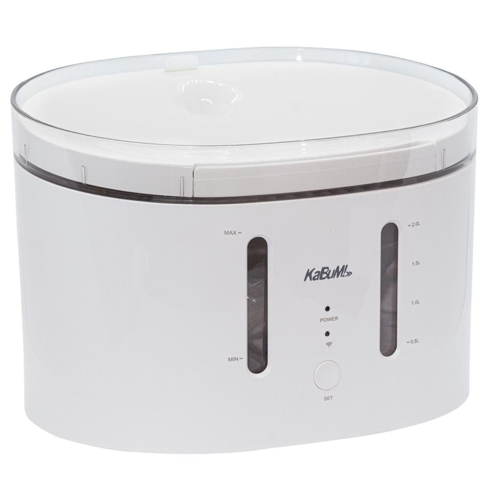 Bebedouro Pet Automático KaBuM! Smart 500, Branco, Para Gatos e Cachorros, 2,5 litros, Wifi - KBSN001 Bebedouro Pet Automático KaBuM! Smart 500, Branco, Para Gatos e Cachorros, 2,5 litros, Wifi - KBSN001
