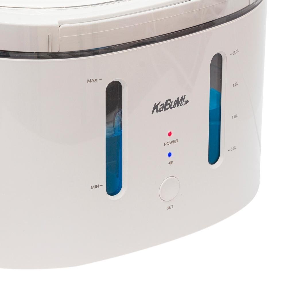 Bebedouro Pet Automático KaBuM! Smart 500, Branco, Para Gatos e Cachorros, 2,5 litros, Wifi - KBSN001 Bebedouro Pet Automático KaBuM! Smart 500, Branco, Para Gatos e Cachorros, 2,5 litros, Wifi - KBSN001