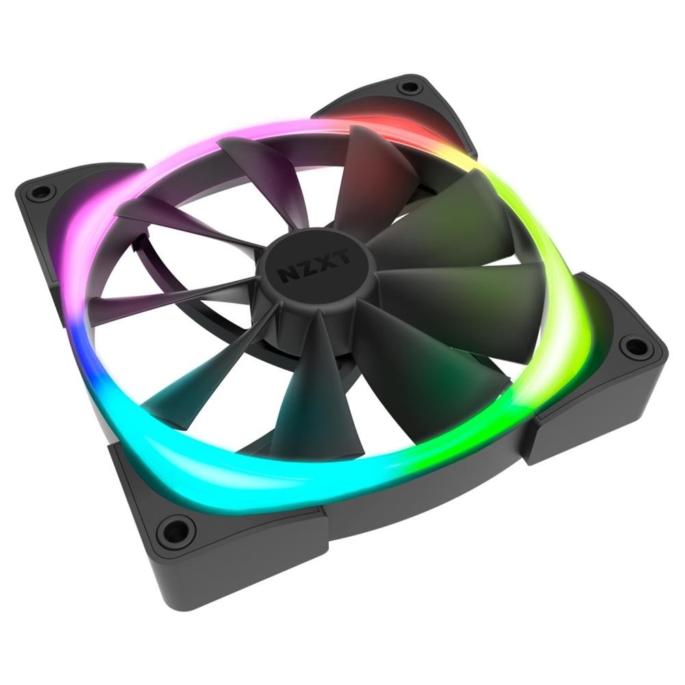 Cooler FAN NZXT Aer RGB 2 120mm | KaBuM!