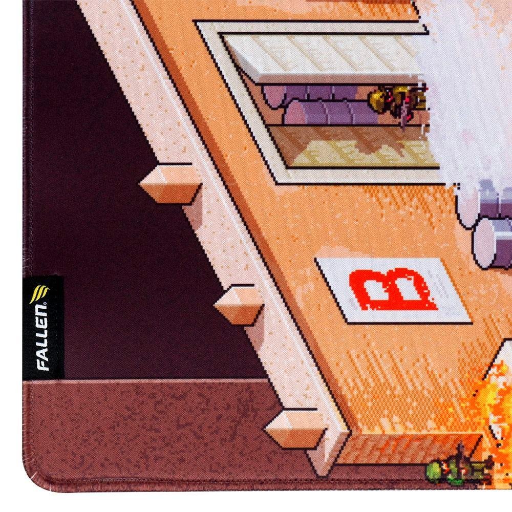 Imagem 3 de 3 do produto Mousepad Gamer Fallen Dust2, Speed, Grande (450x450mm) - 1077