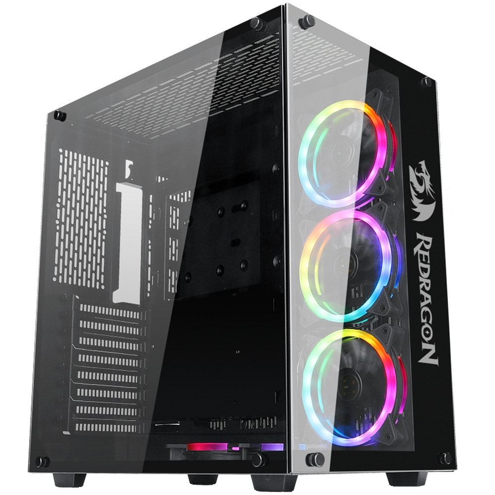 Gabinete Gamer Redragon Wideload | KaBuM!