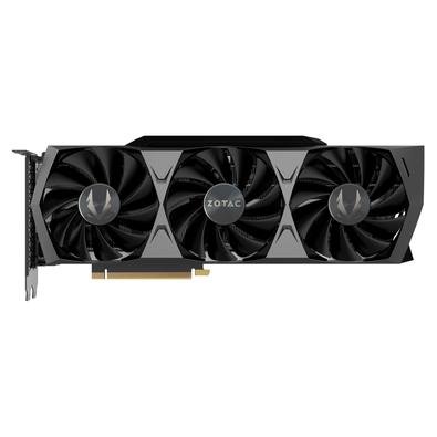 Placa de Vídeo Zotac NVIDIA GeForce RTX 3090 Trinity The Ultimate Play A placa de vídeo GeForce RTX™ 3090 conta com a tecnologia Ampere — a 2ª geração