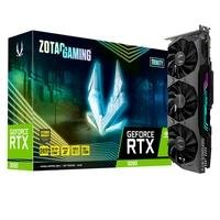 Placa de Vídeo Zotac NVIDIA GeForce RTX 3090 Trinity The Ultimate Play A placa de vídeo GeForce RTX™ 3090 conta com a tecnologia Ampere — a 2ª geração